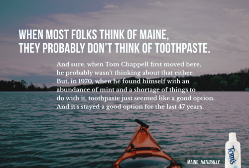 Toms of Maine ad 2