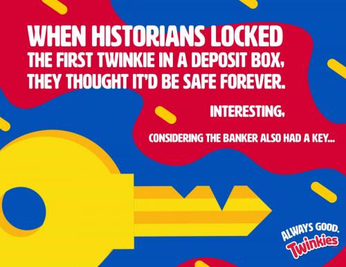 twinkie key print ad